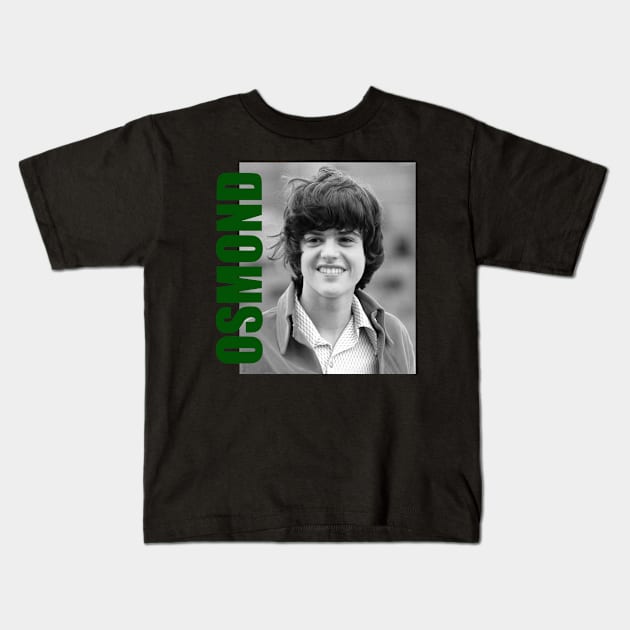 Donny Osmond - New Retro Aesthetic Fan Art Kids T-Shirt by FREEDOM FIGHTER PROD